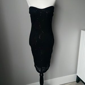 Eclipse Black Lace Sequin Dress 🖤